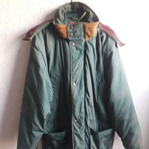 Men's XL Long Green Field & Stream Winter Coat